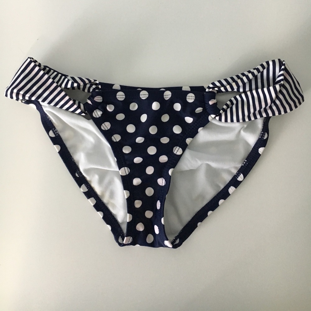 Target Polka Dot and Striped Bikini Bottoms